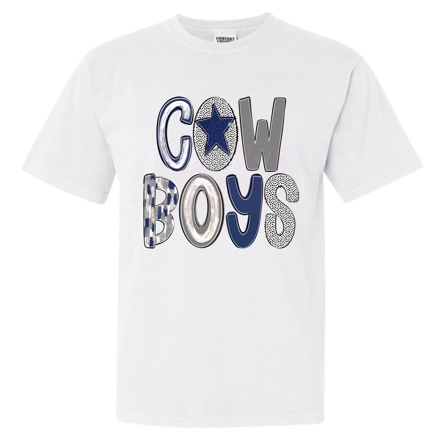 Cowboys Alpha Letters T-Shirt