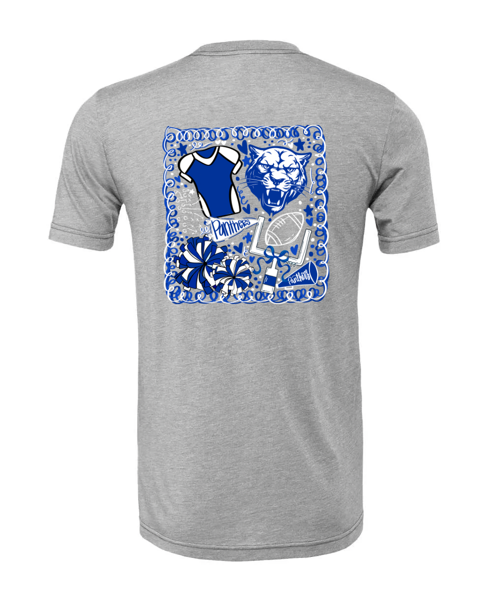 Midlothian Panthers Doodle T-Shirt