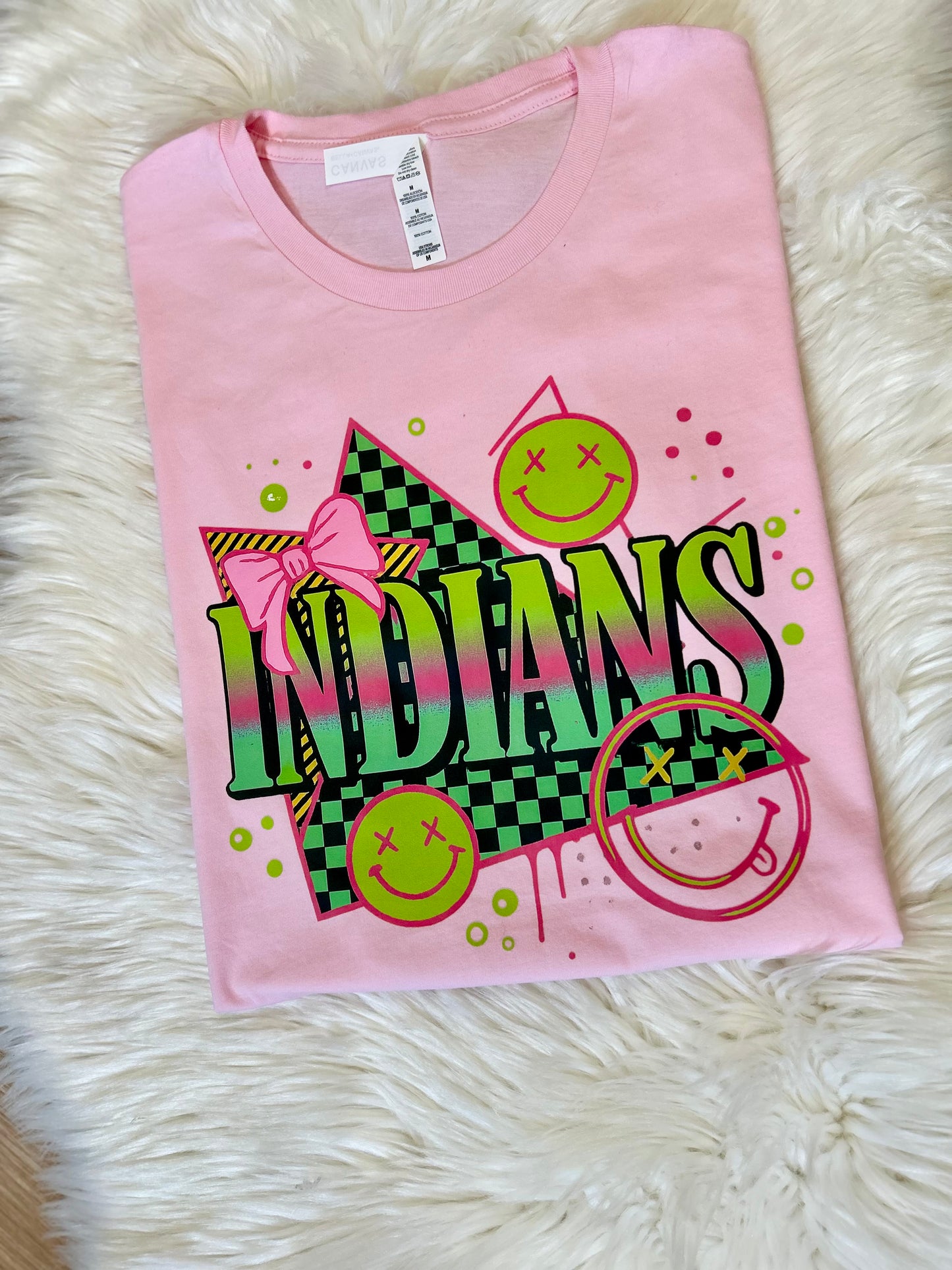 Neon Retro Mascot T-Shirt