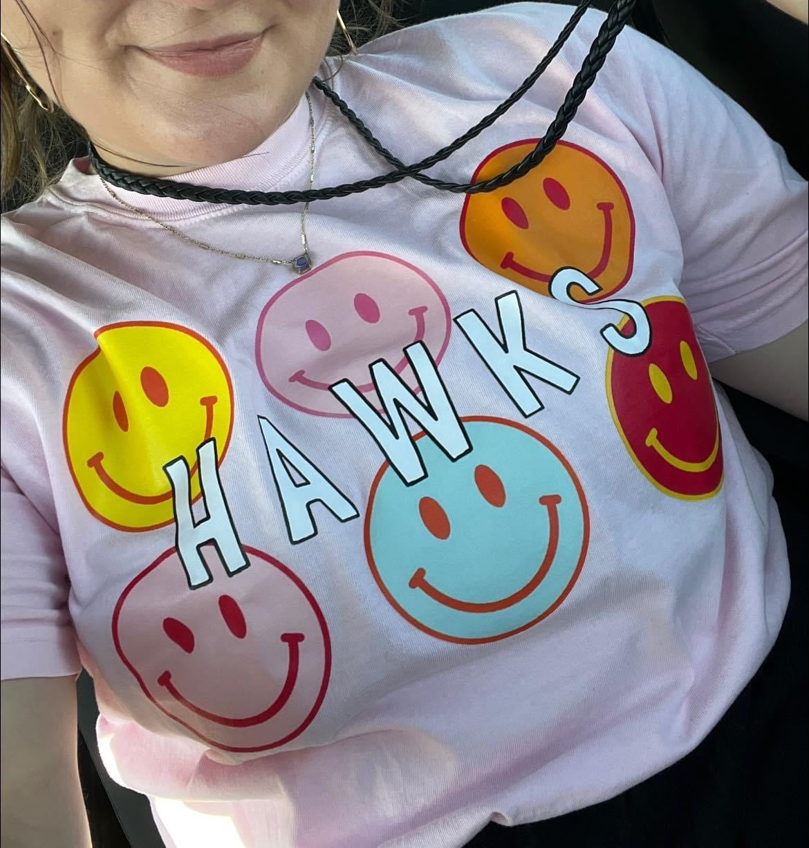 Hawks Smiley T-Shirt