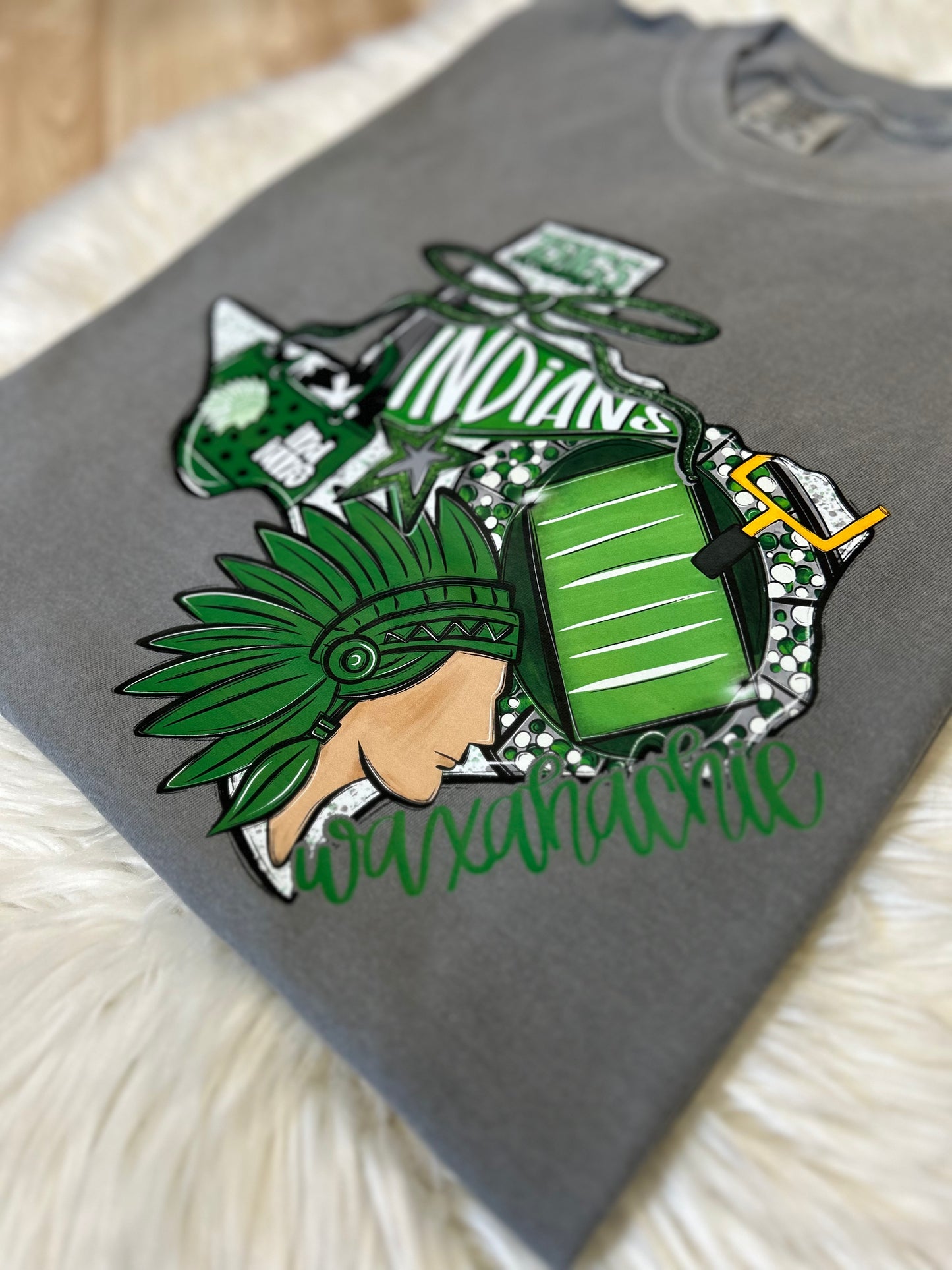 Waxahachie Hometown Collage T-Shirt