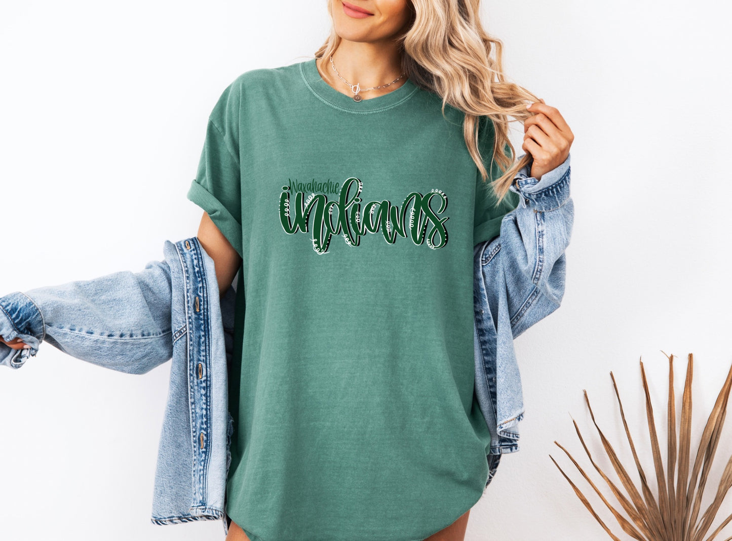 Indians Handwritten Script T-Shirt