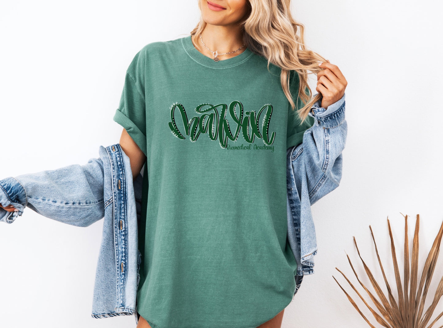 Marvin Biomedical Academy Handwritten Script T-Shirt