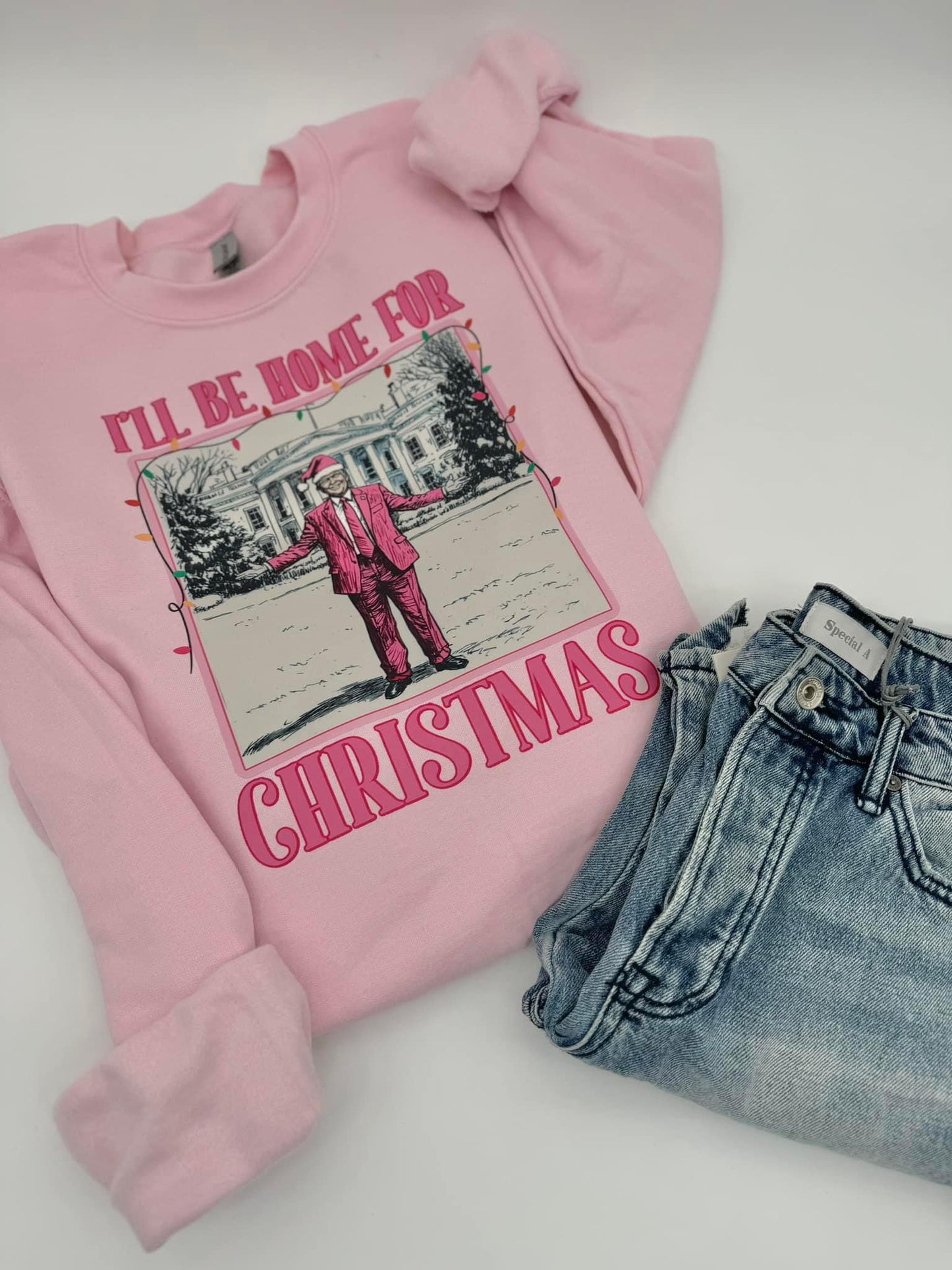 I’ll Be Home For Christmas Sweatshirt