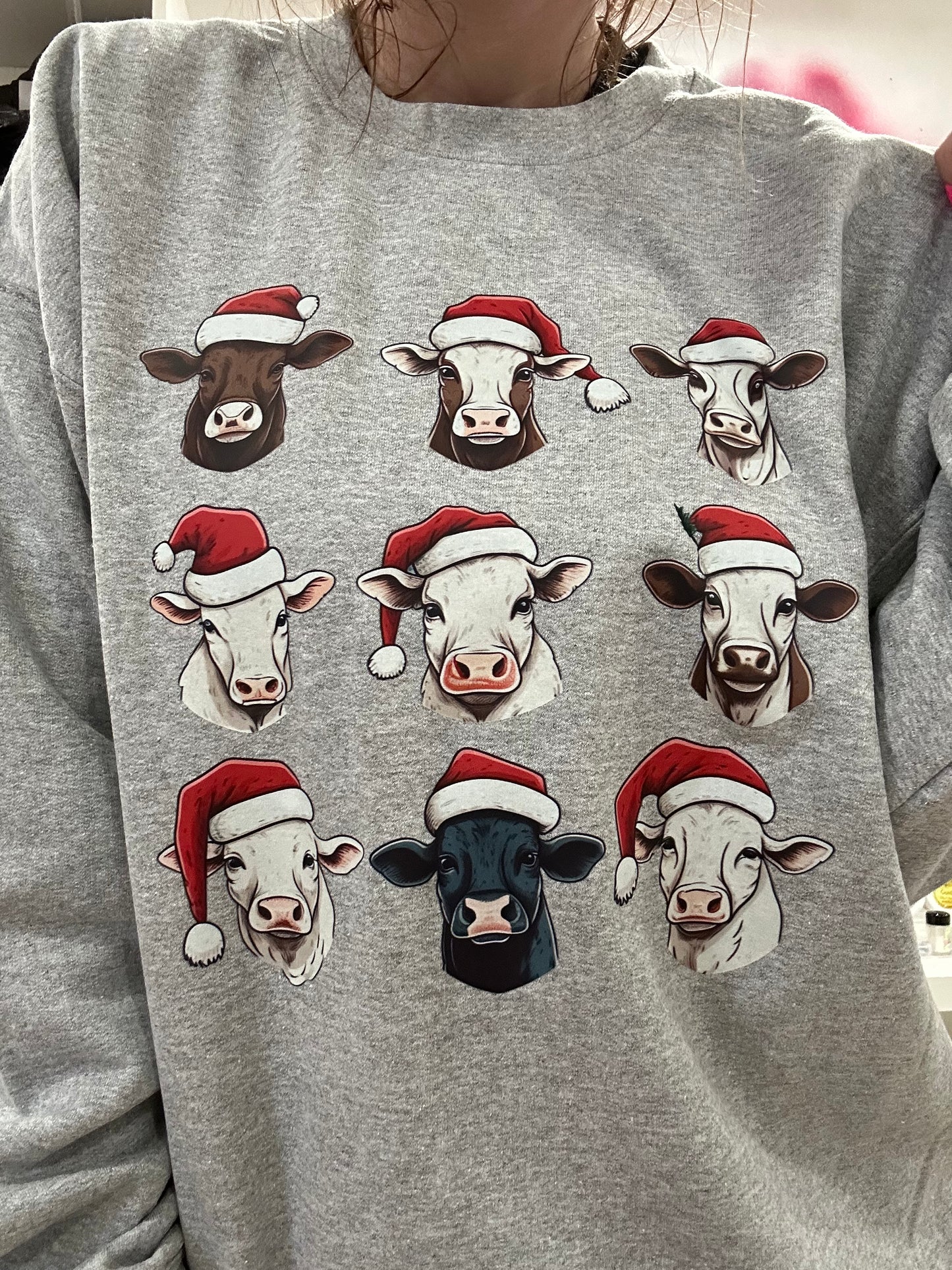 Christmas Cows