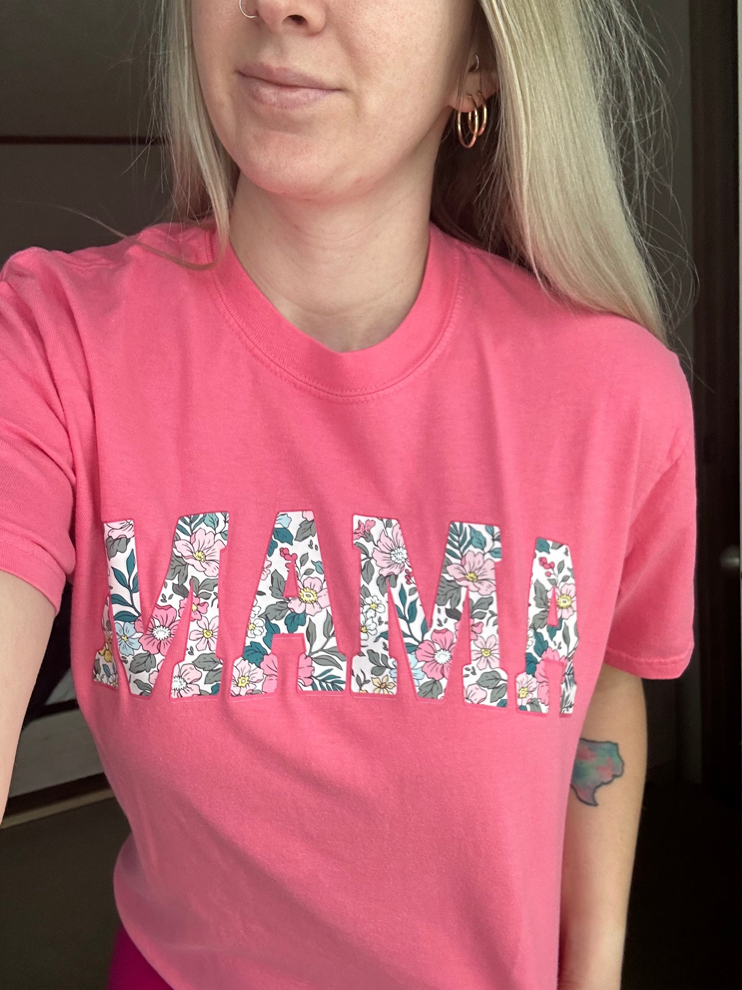 Floral MAMA T-Shirt