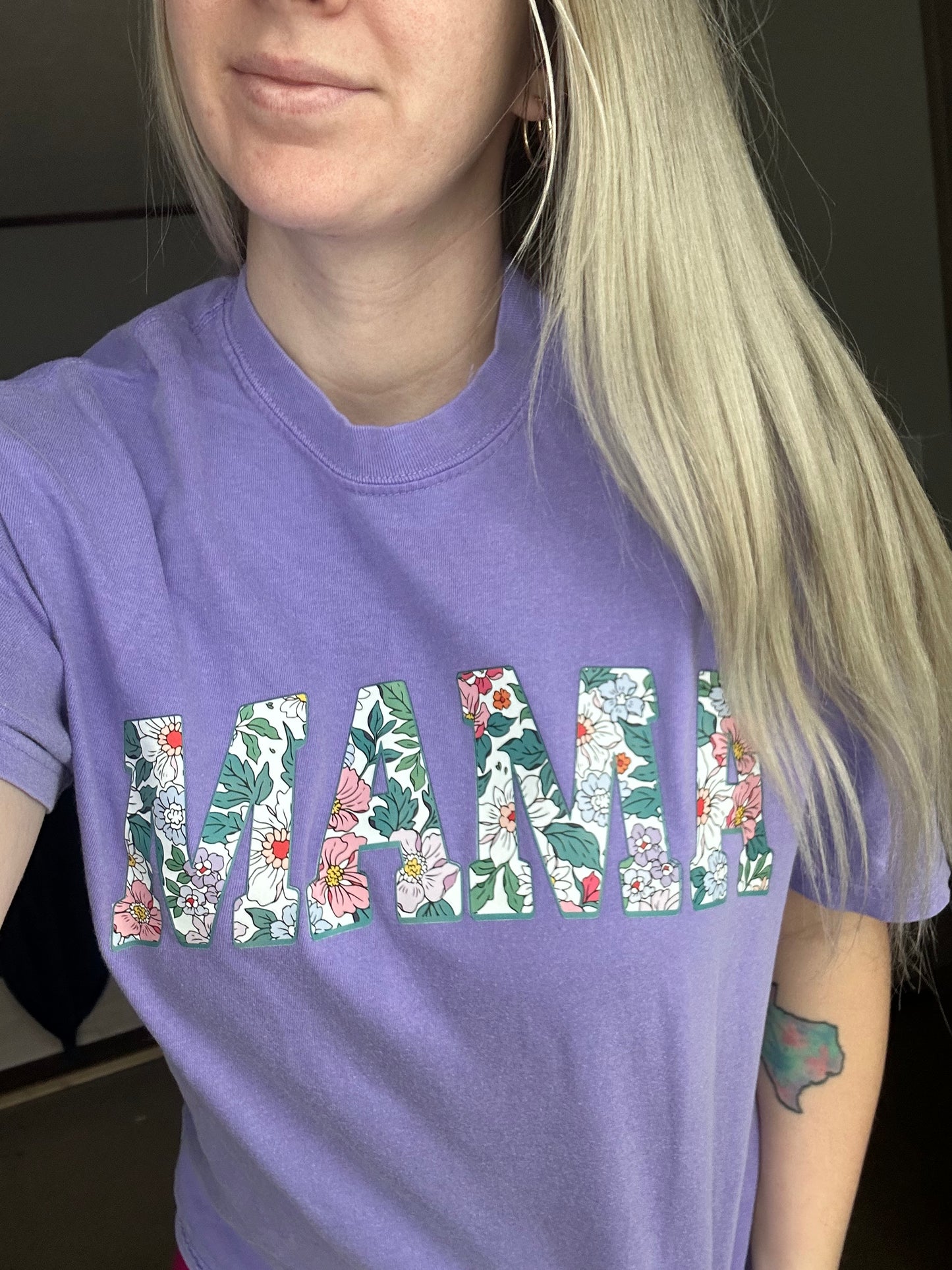 Floral MAMA T-Shirt