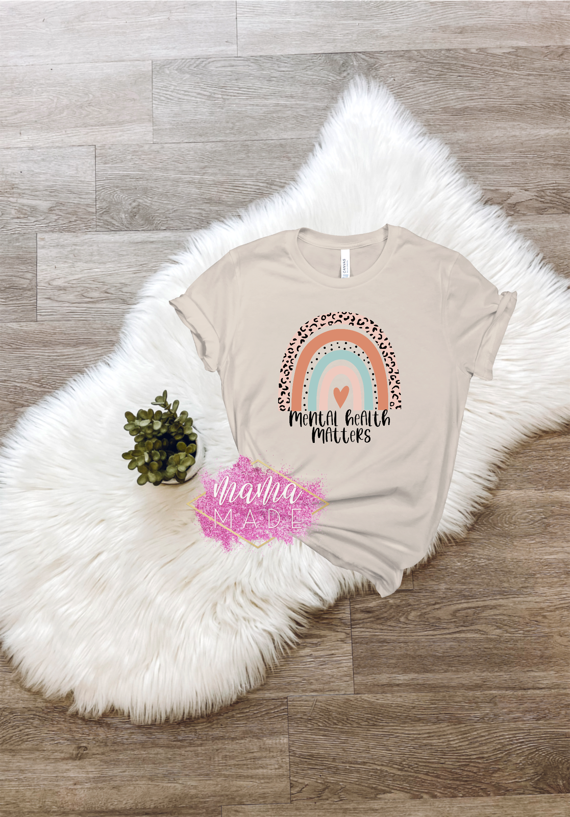 Mental Health Matters Rainbow T-Shirt