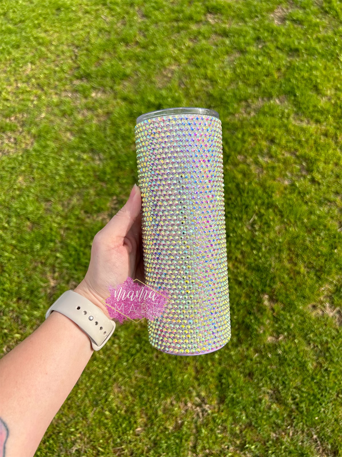 Honeycomb Rhinestone Tumbler