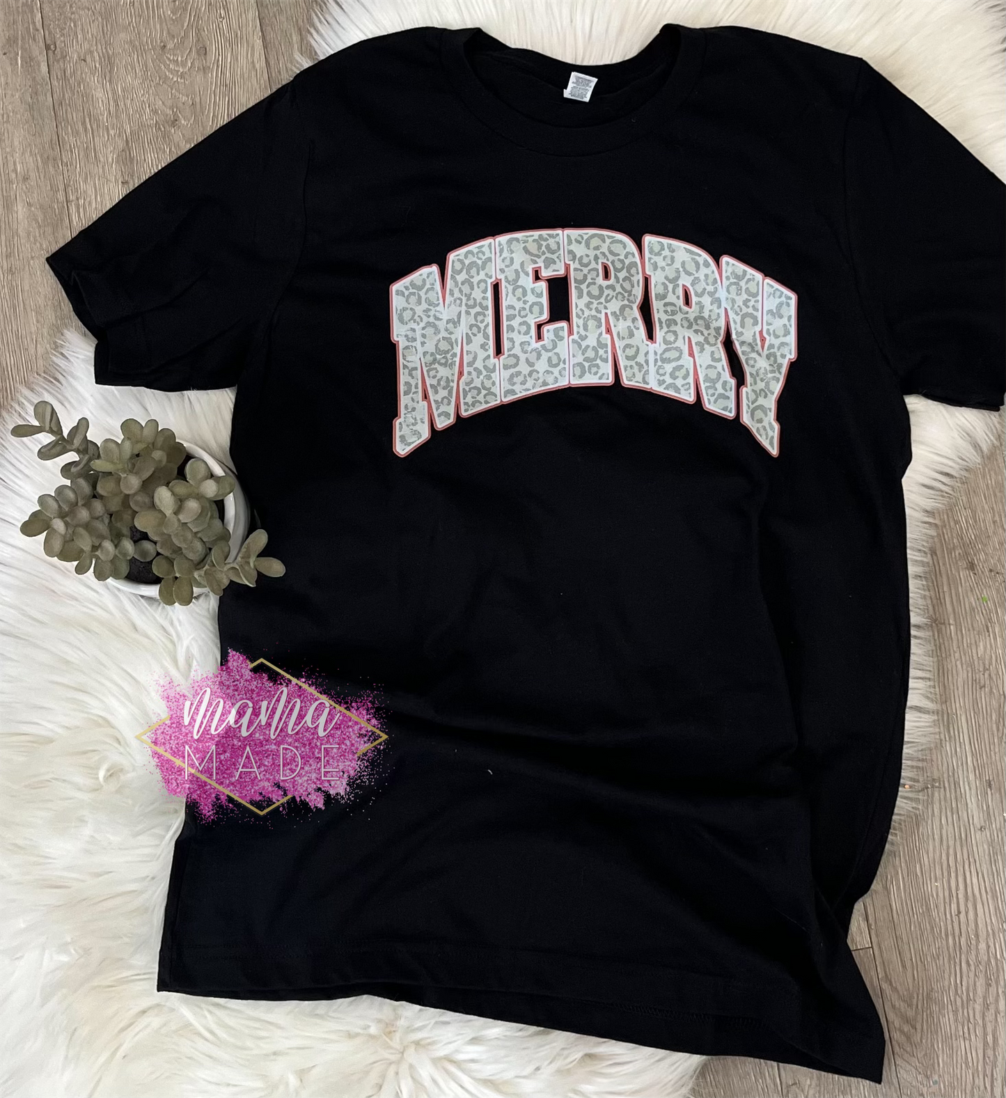 Vintage Cheetah Merry T-Shirt