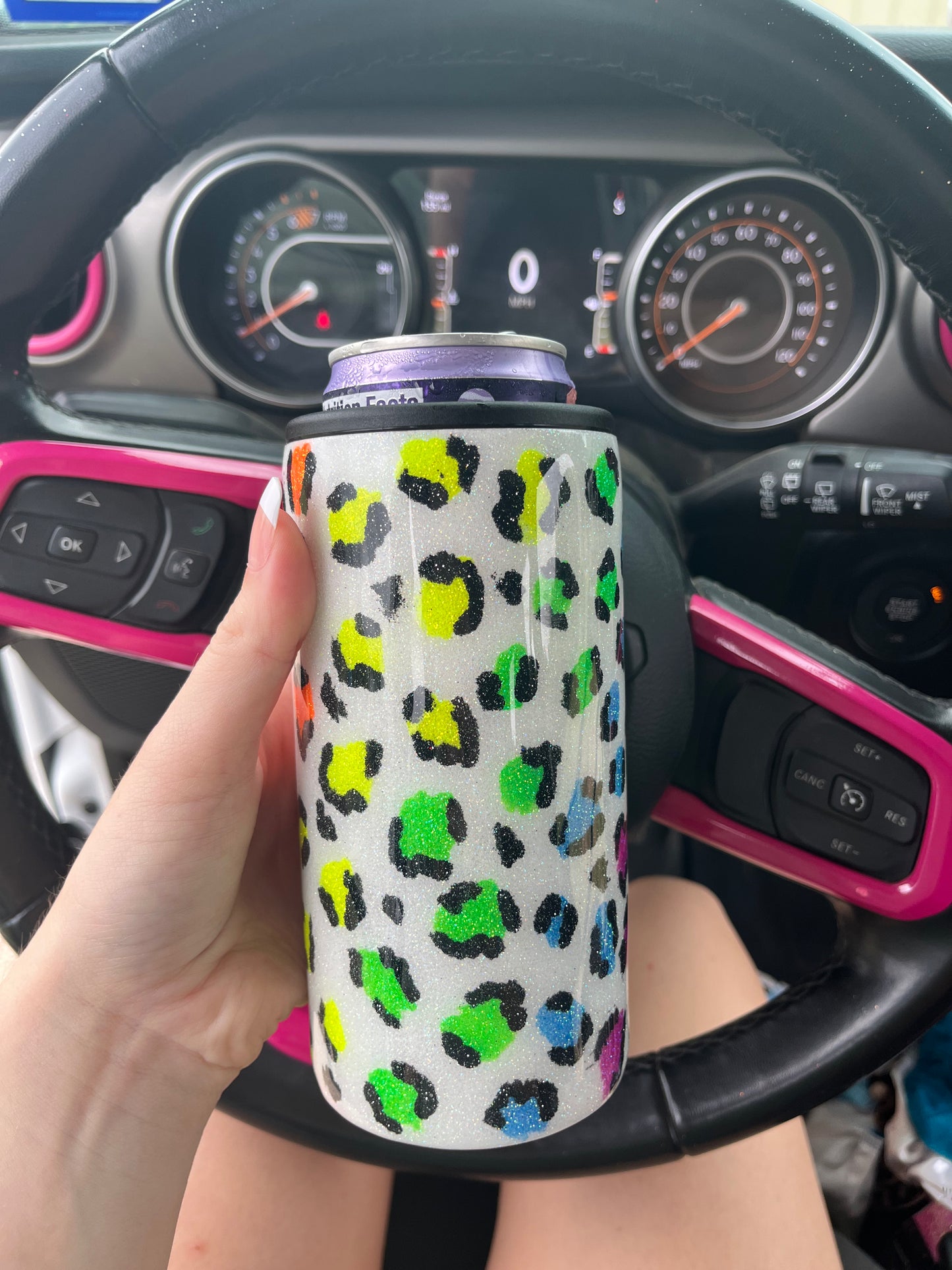 Rainbow Cheetah Slim Kewlzie