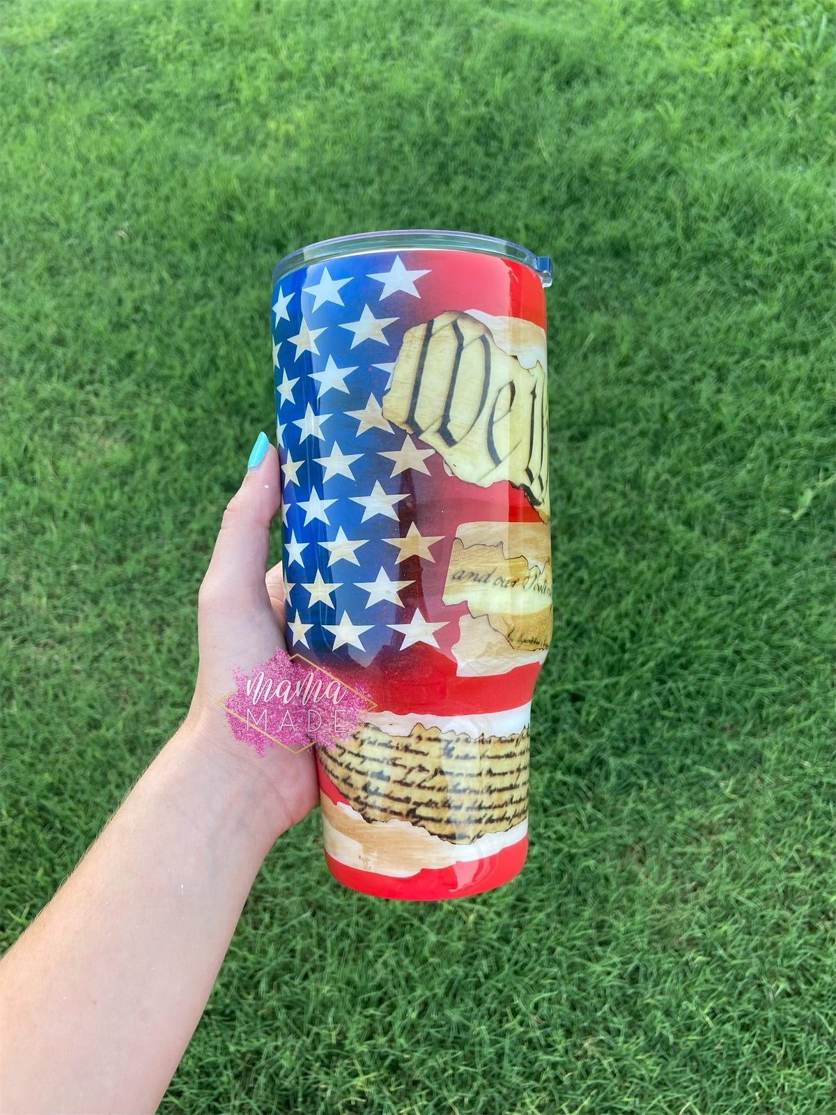Distressed American Flag