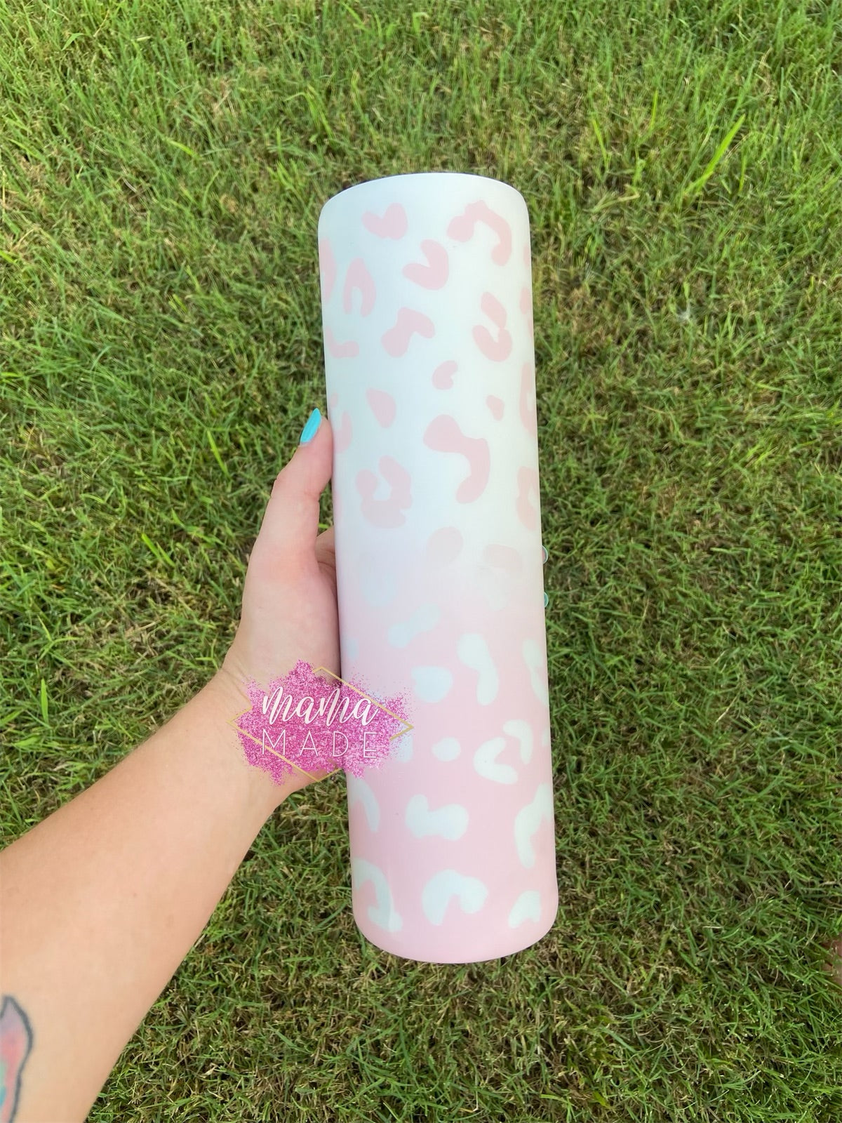 Matte Two Tone Ombre Cheetah