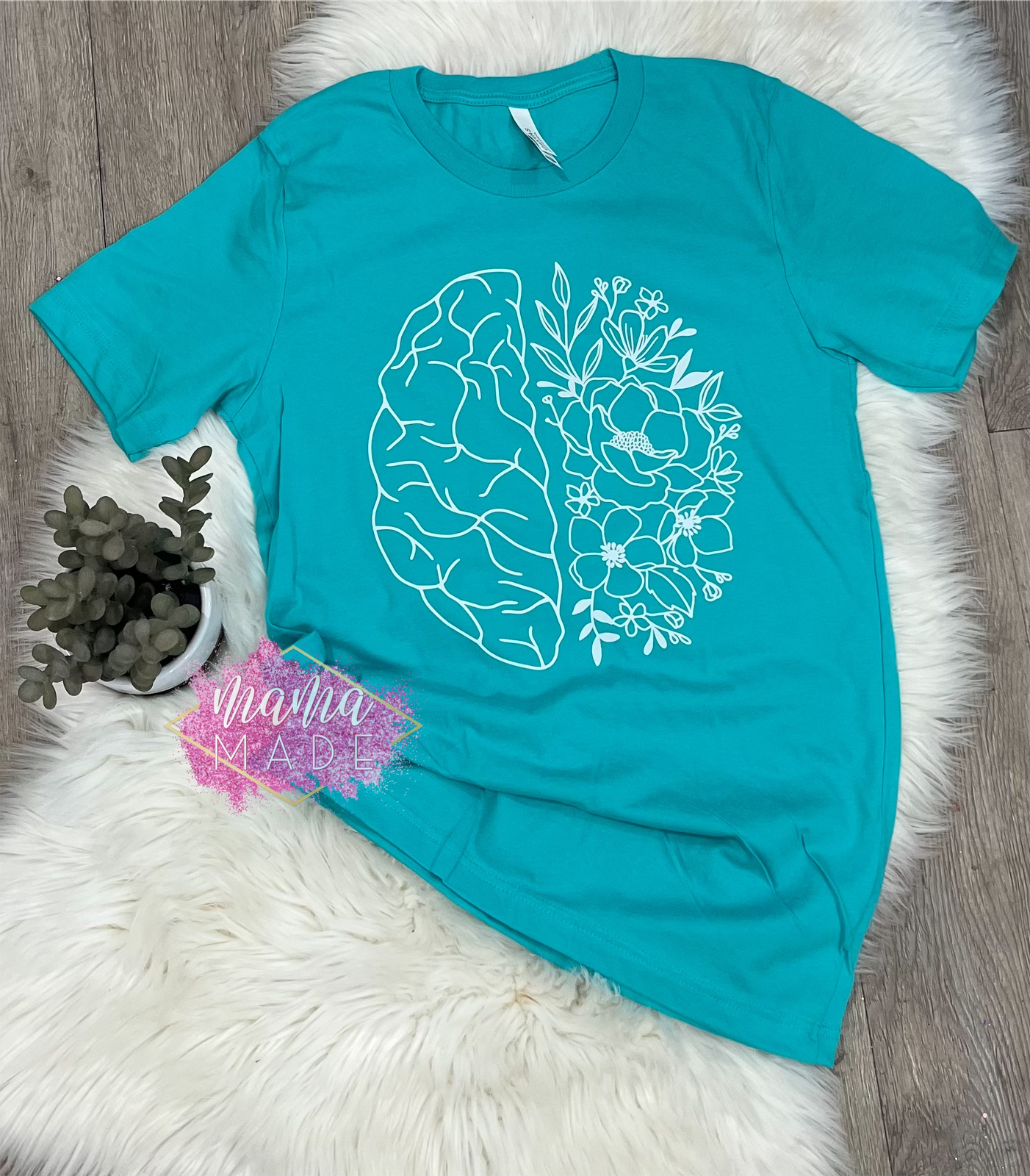 Floral Brain T-Shirt