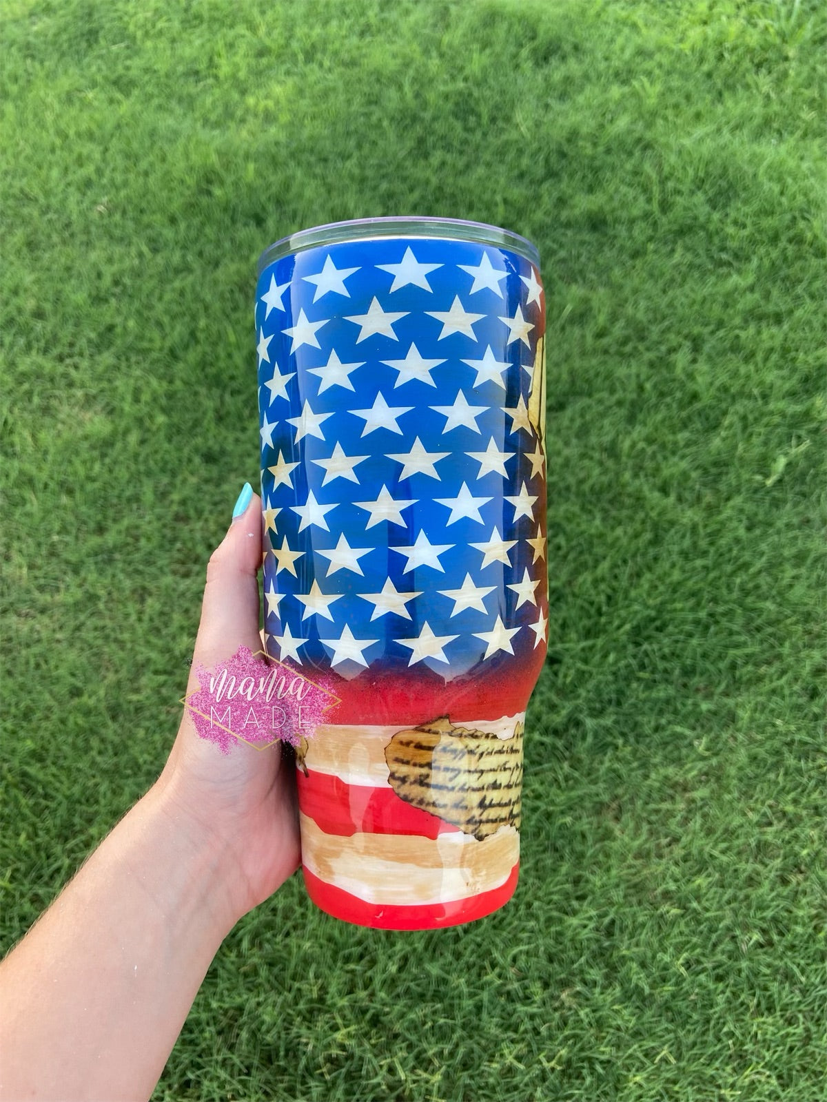 Distressed American Flag