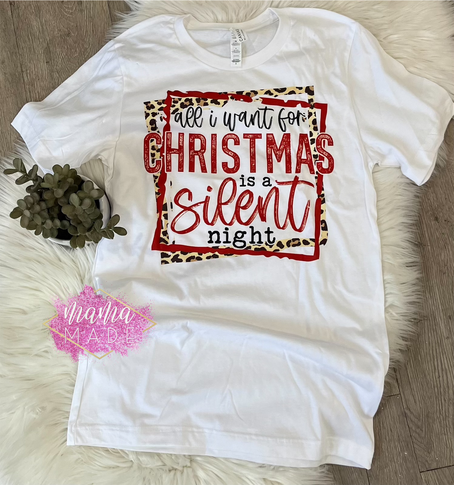 All I Want For Christmas Is A Silent Night T-Shirt