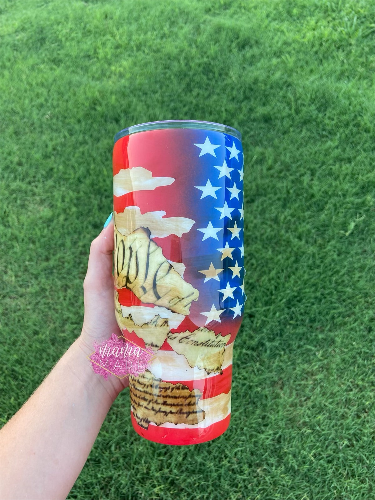 Distressed American Flag
