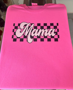 Checkered Mama T-Shirt