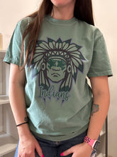 Load image into Gallery viewer, Indians Headdress T-Shirt
