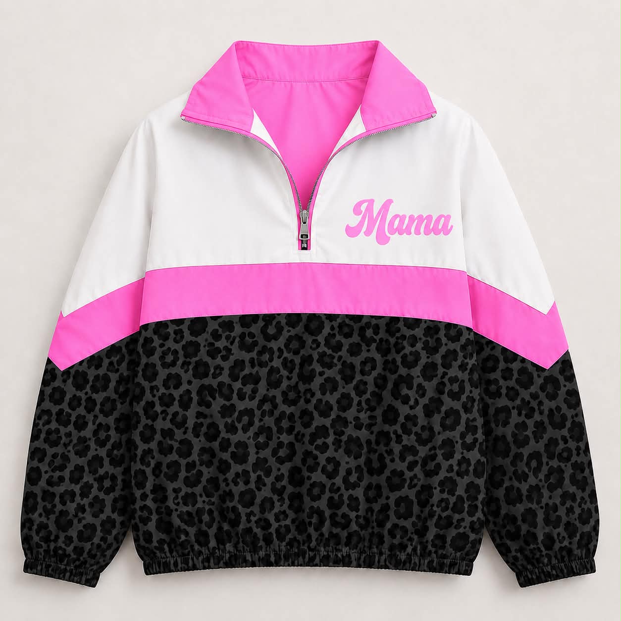 Pink & Black Cheetah Mama Pullover - Pre Order
