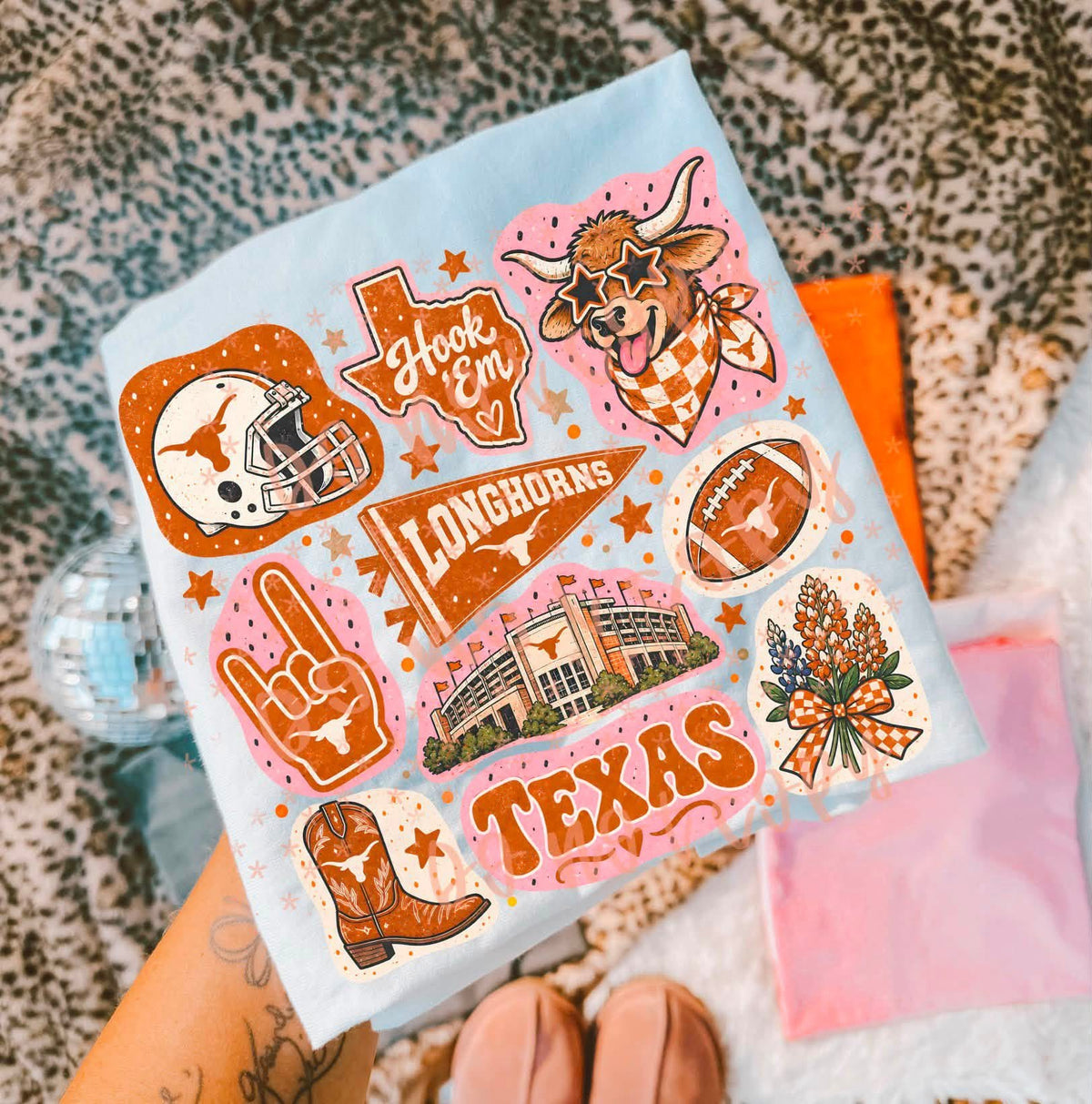 College Football Collage T-Shirt