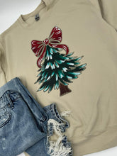 Load image into Gallery viewer, Green Tree w/ Red Bow T-Shirt
