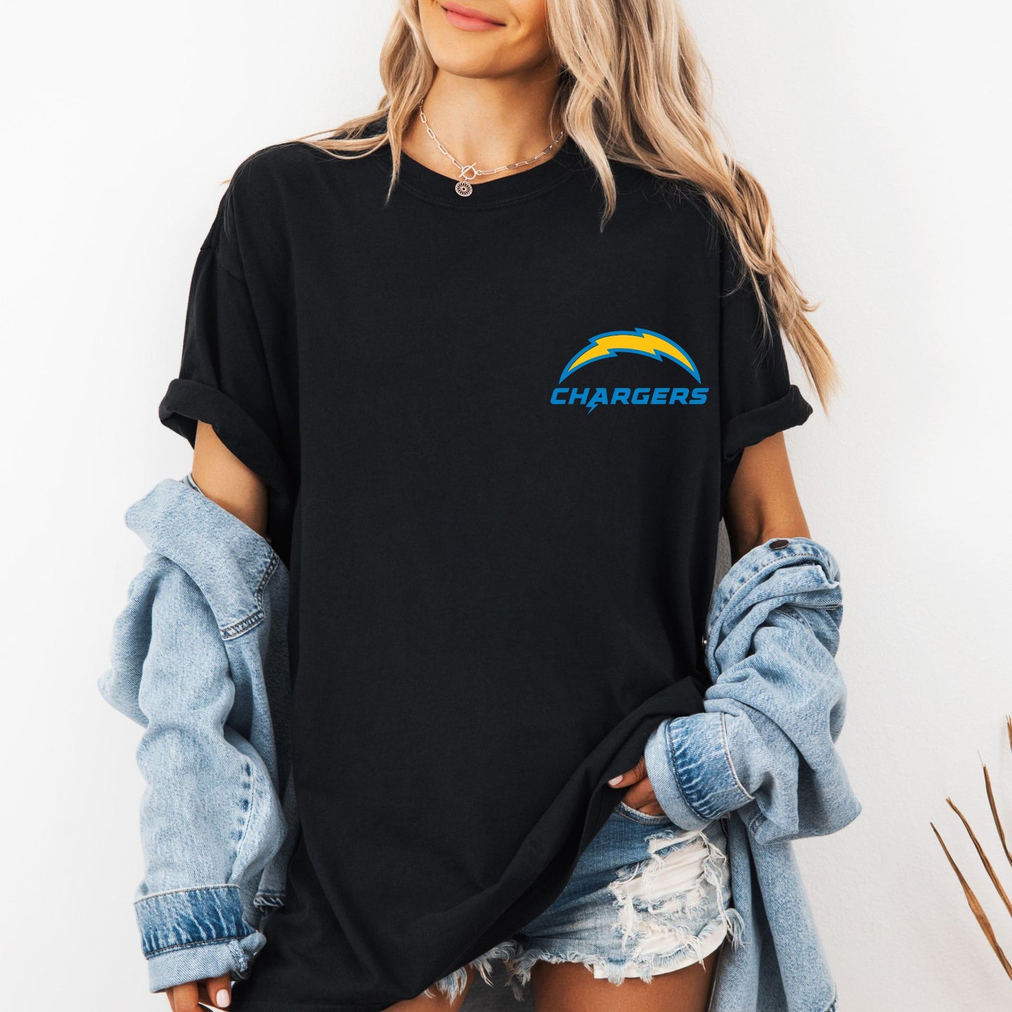 Chargers Pocket Logo T-Shirt