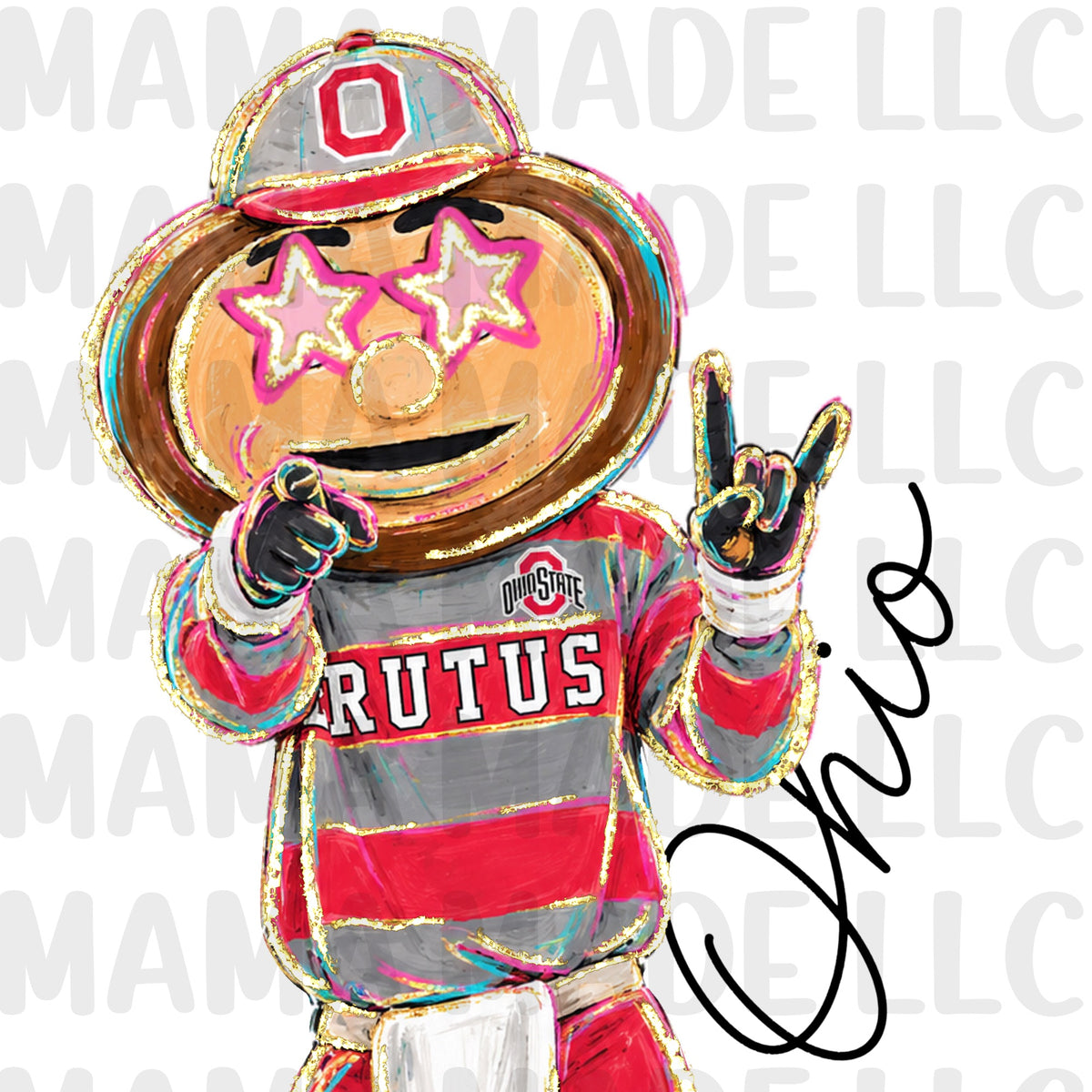 Oversized Delulu Mascot
