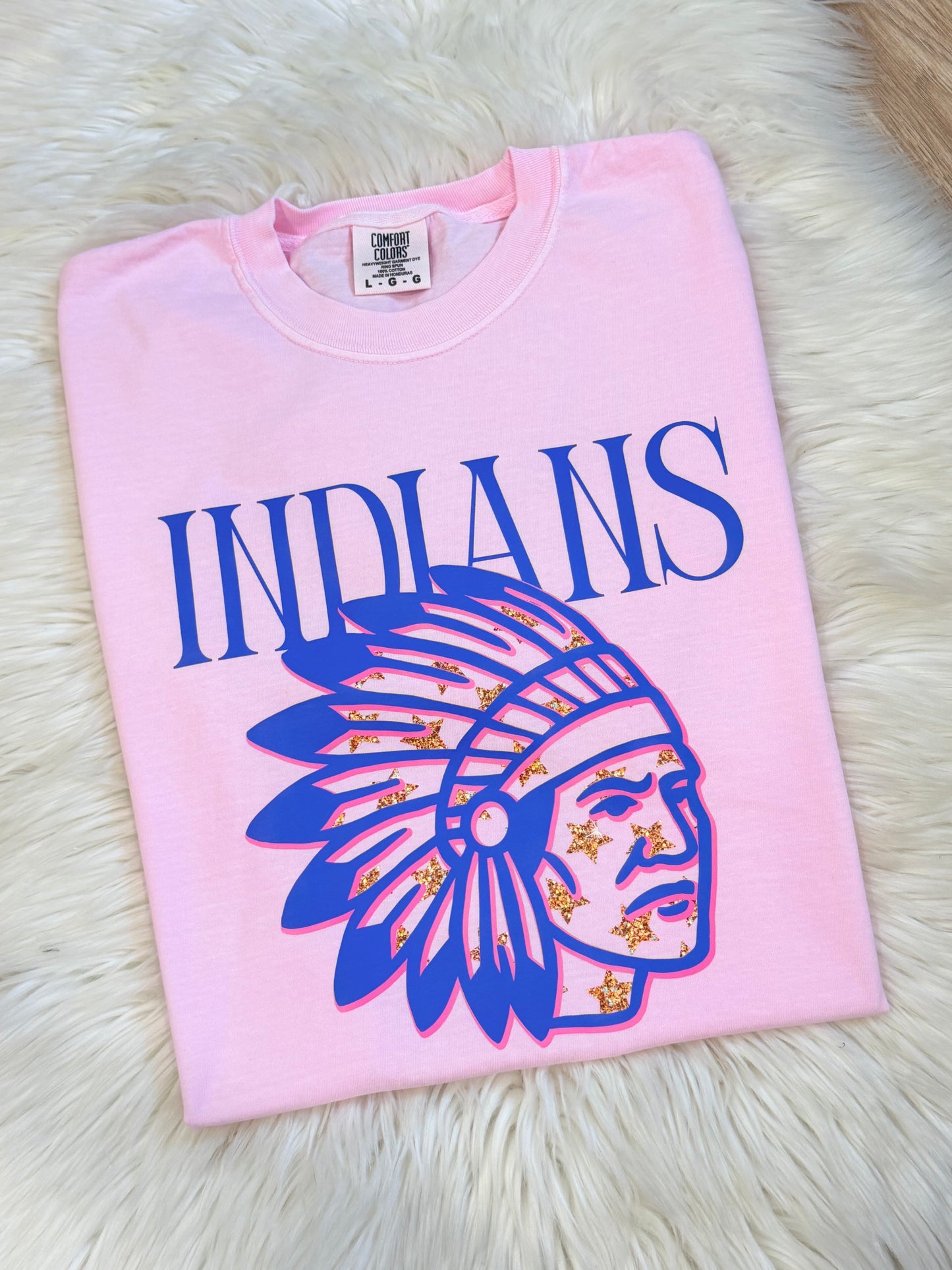 Pink/Blue Mascot T-Shirt