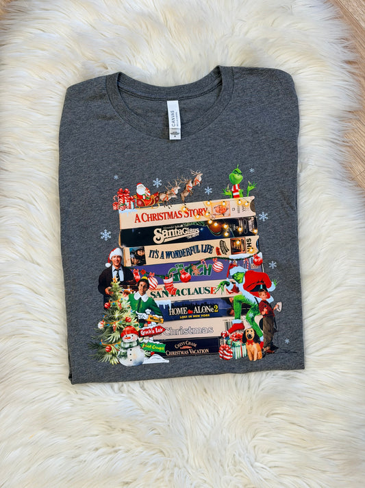 Christmas Movies VHS T-Shirt