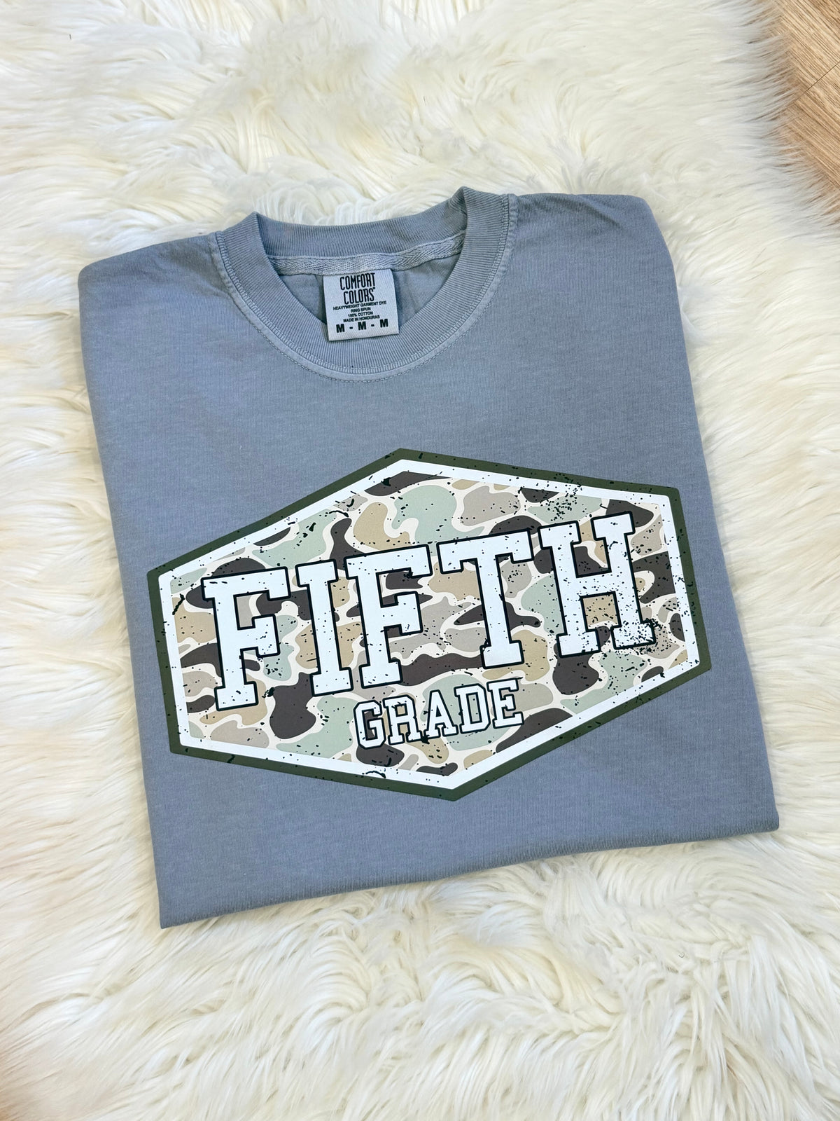Camo Grade Level T-Shirt