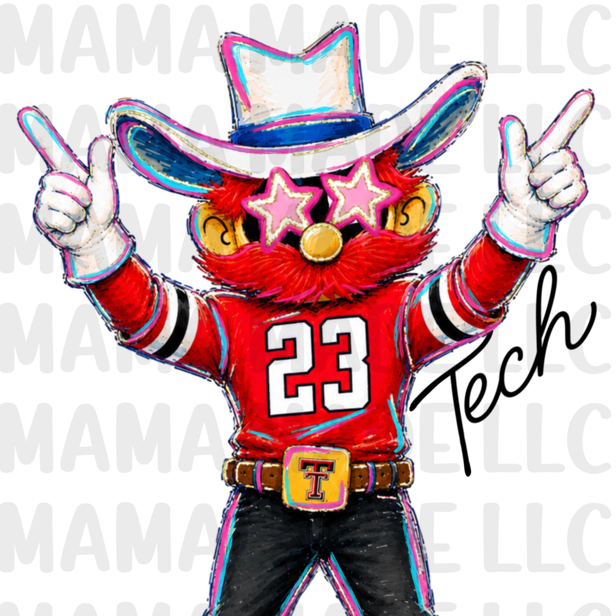 Oversized Delulu Mascot