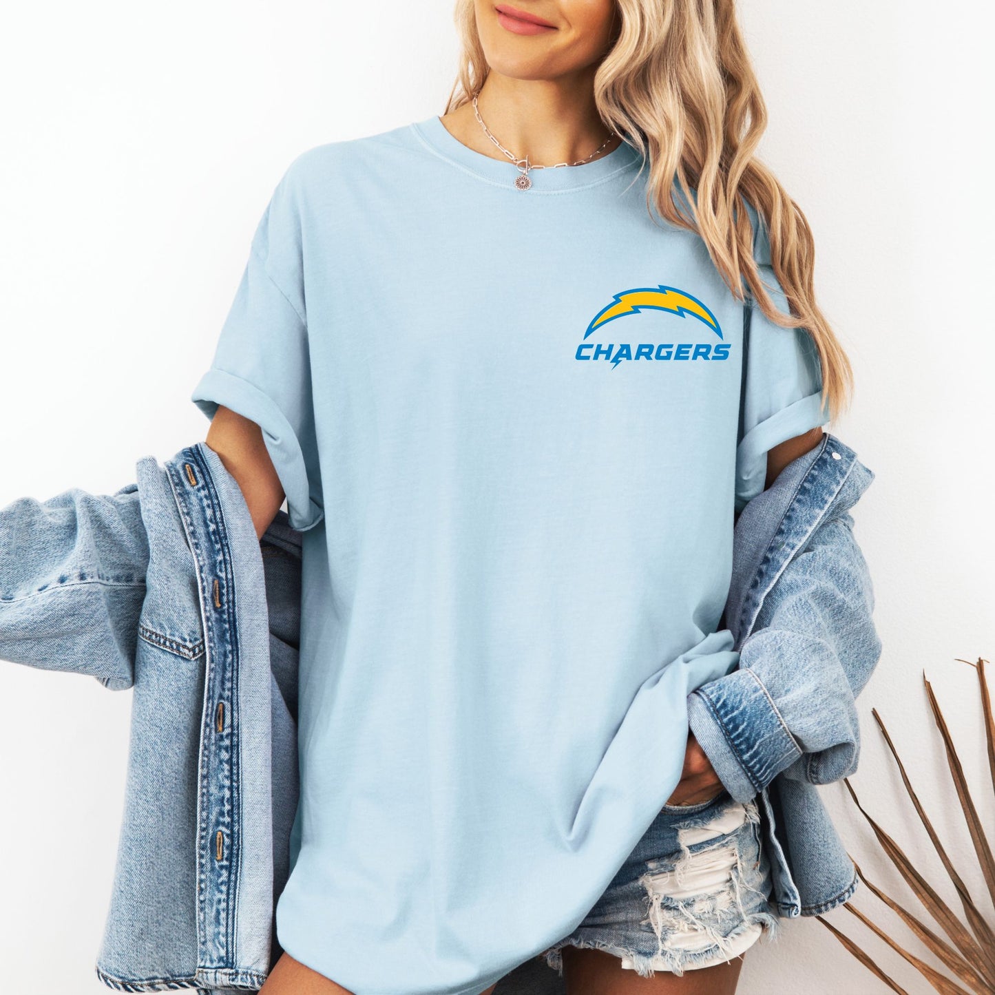 Chargers Pocket Logo T-Shirt
