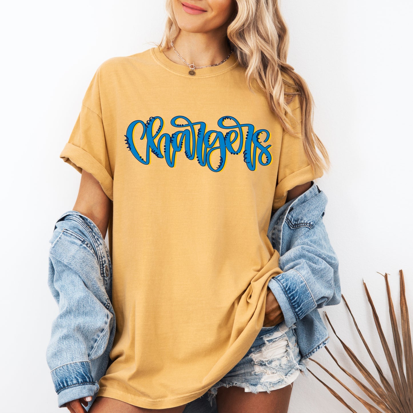 Chargers Script T-Shirt
