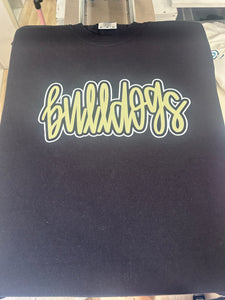 Handwritten Bulldogs T-Shirt