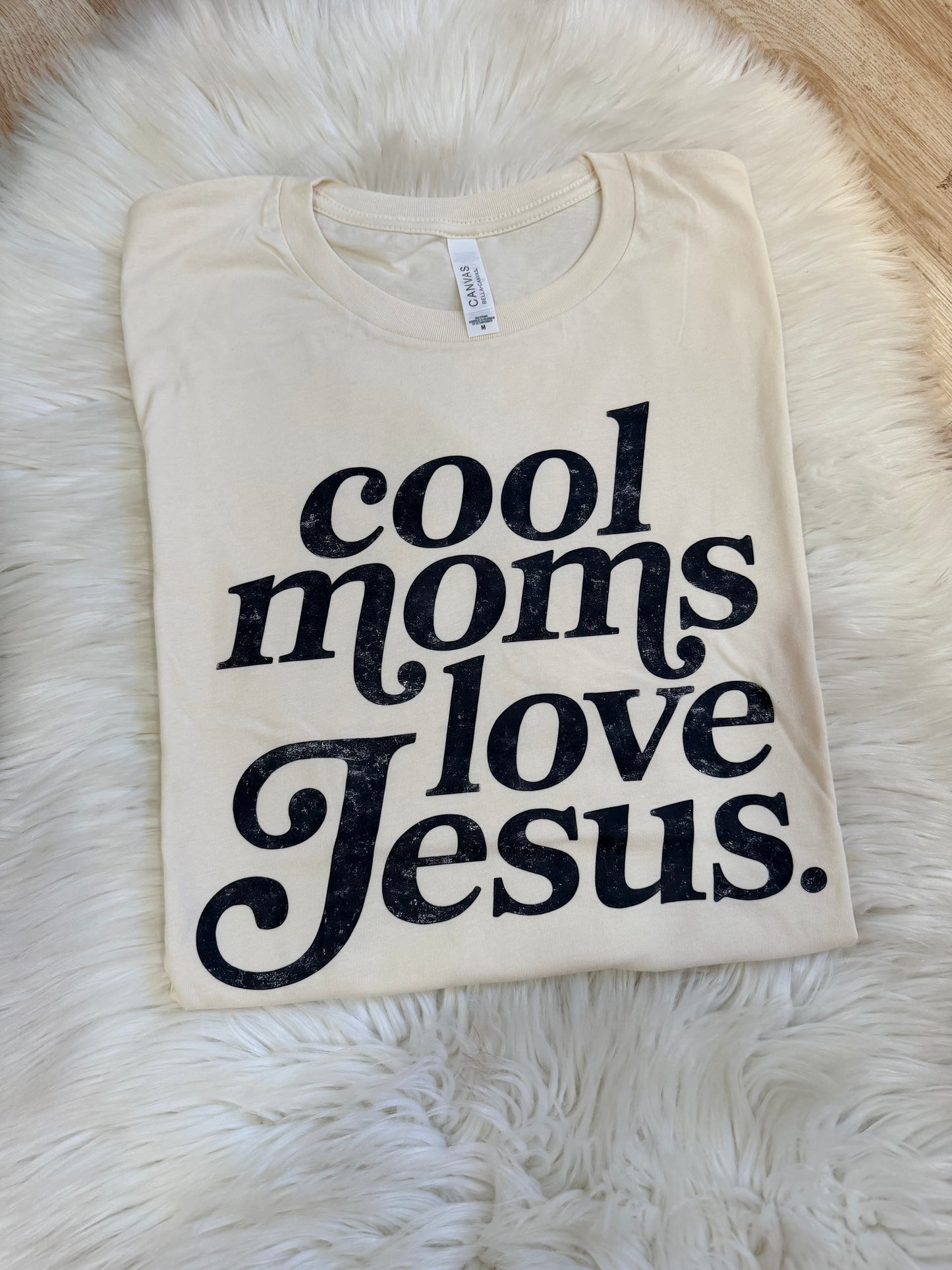 Cool Moms Love Jesus T-Shirt