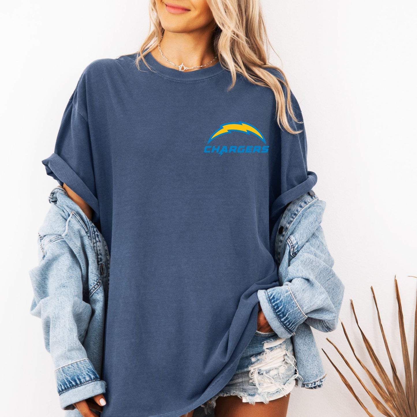 Chargers Pocket Logo T-Shirt