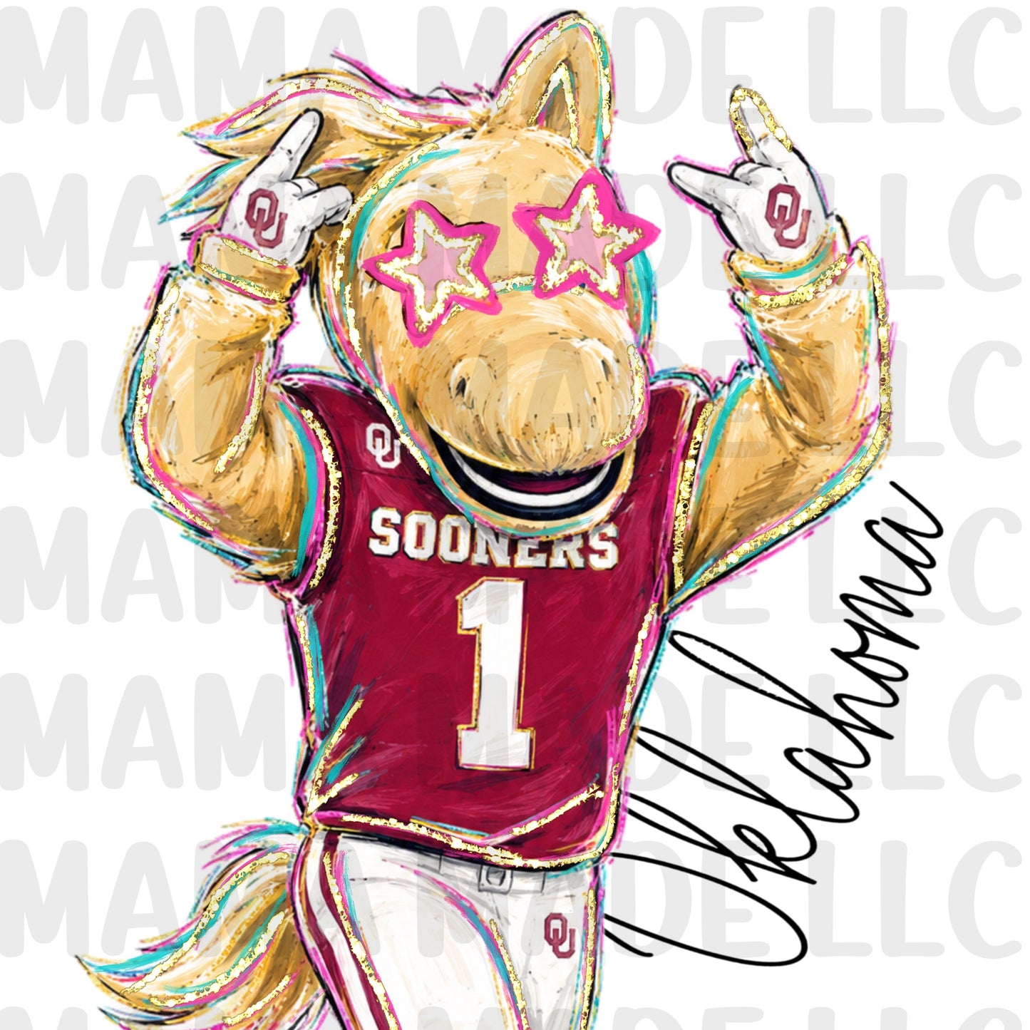 Oversized Delulu Mascot