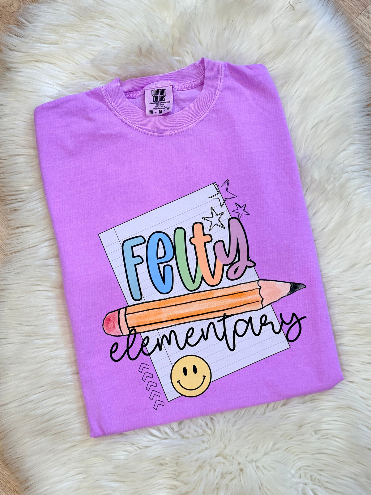 Pencil & Paper Custom School T-Shirt