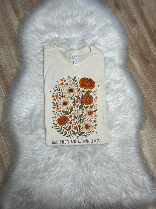 Fall Breeze and Autumn Leaves T-Shirt