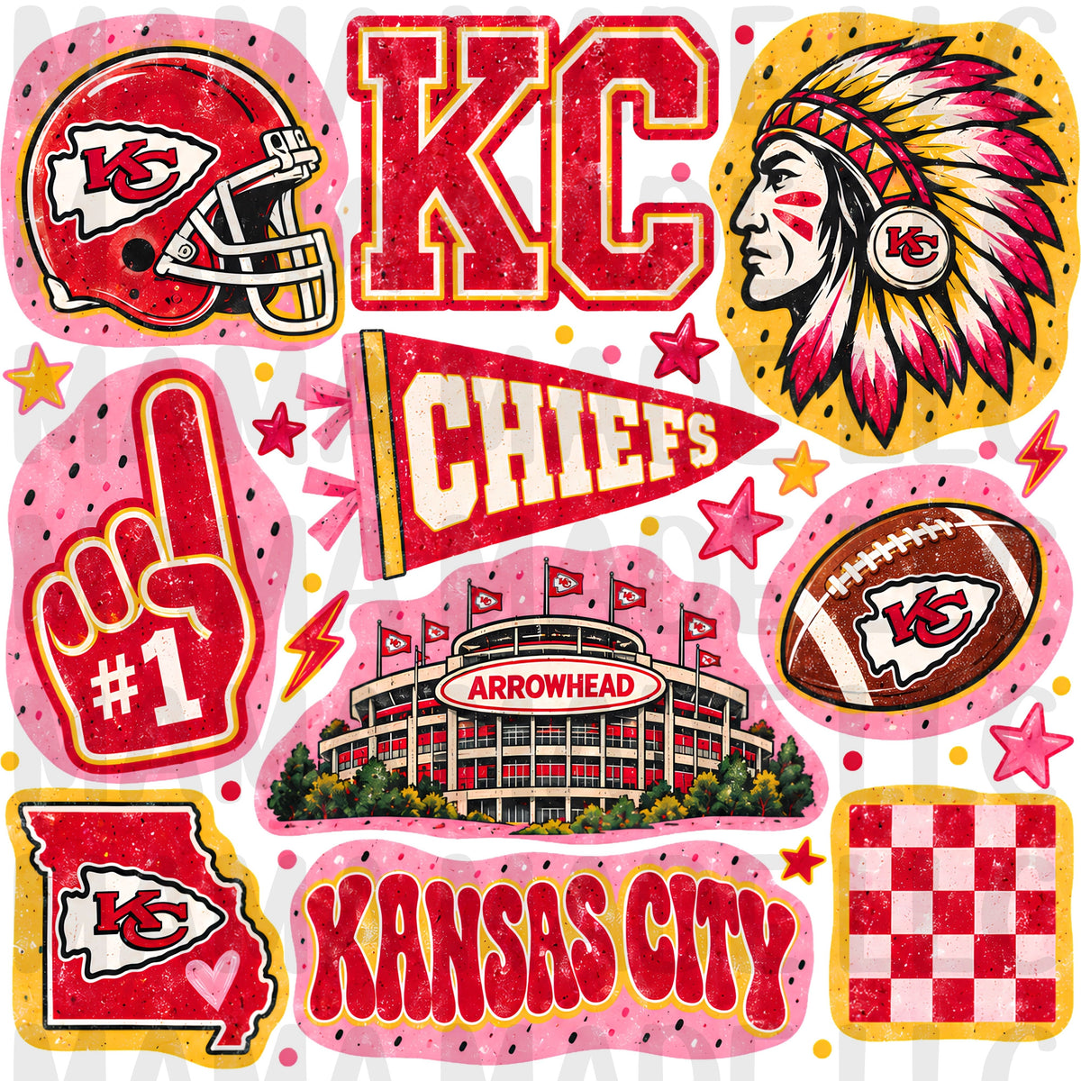 NFL Collage T-Shirt