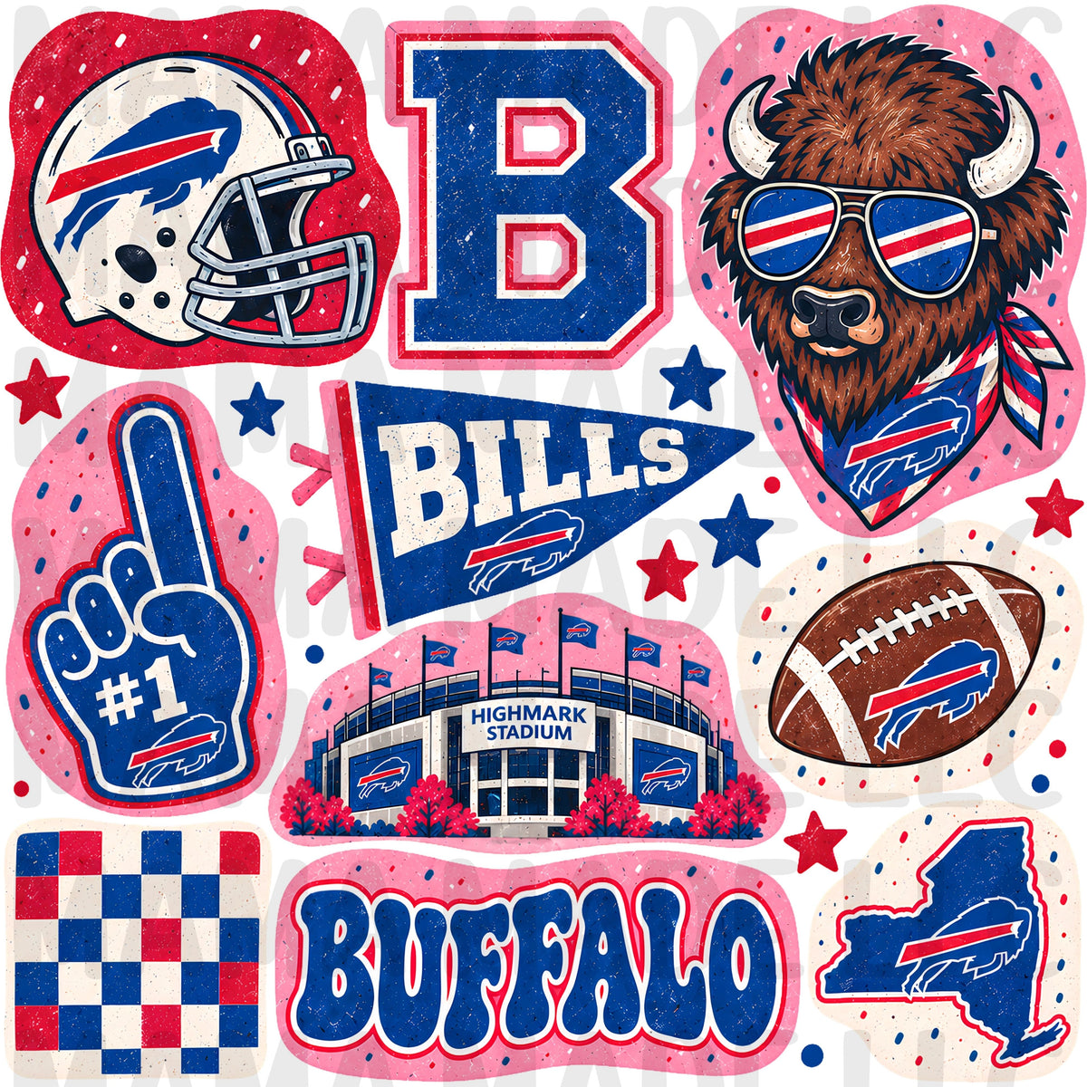 NFL Collage T-Shirt