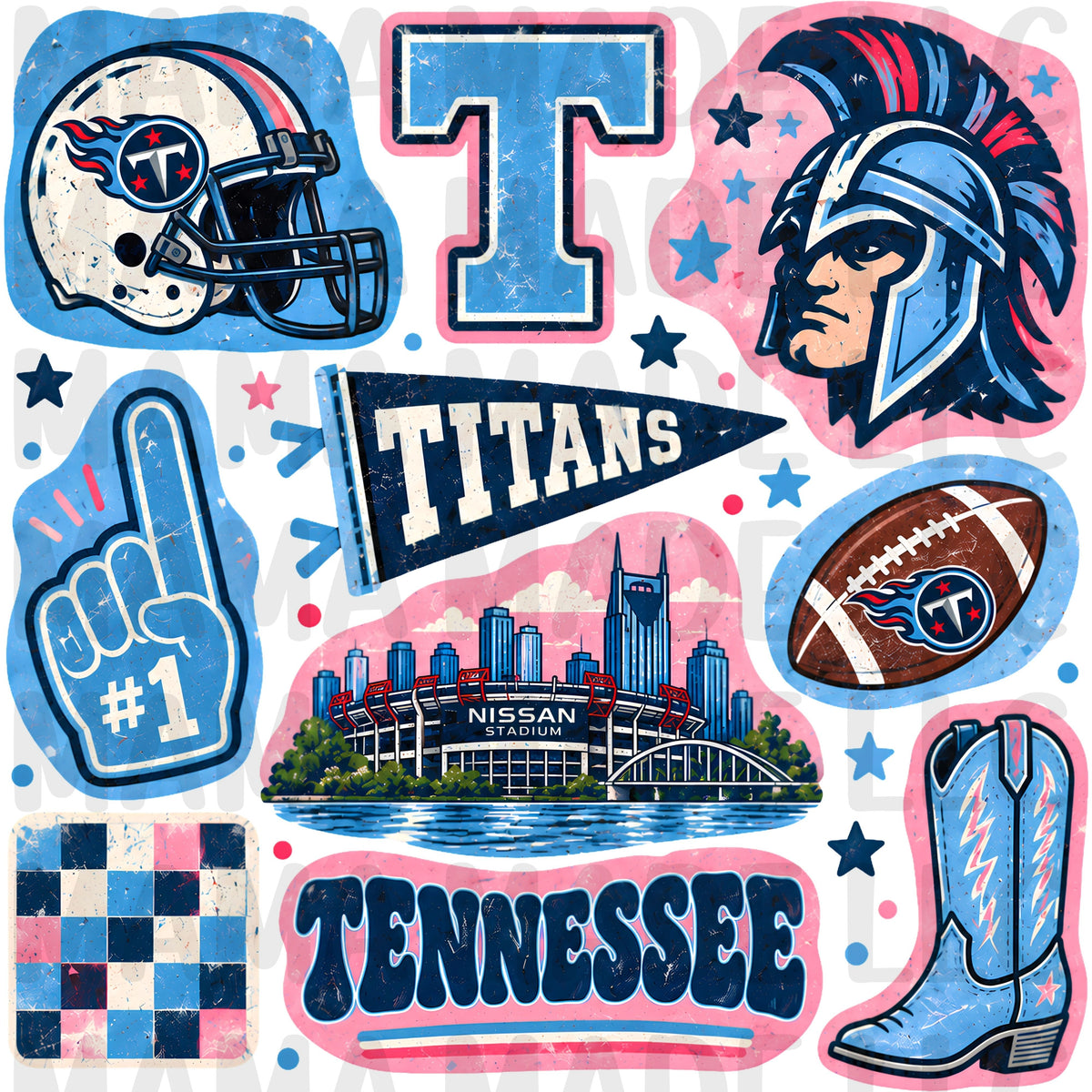 NFL Collage T-Shirt