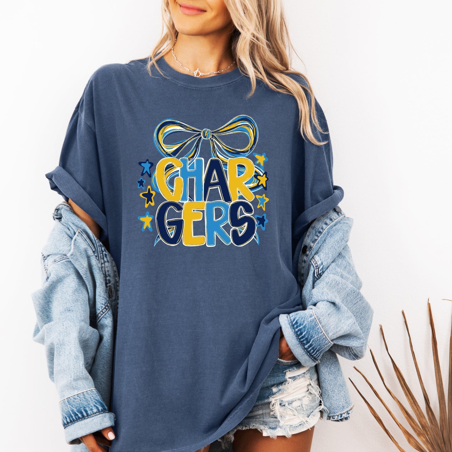 Chargers Bow T-Shirt
