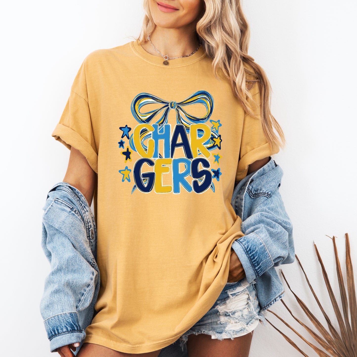Chargers Bow T-Shirt