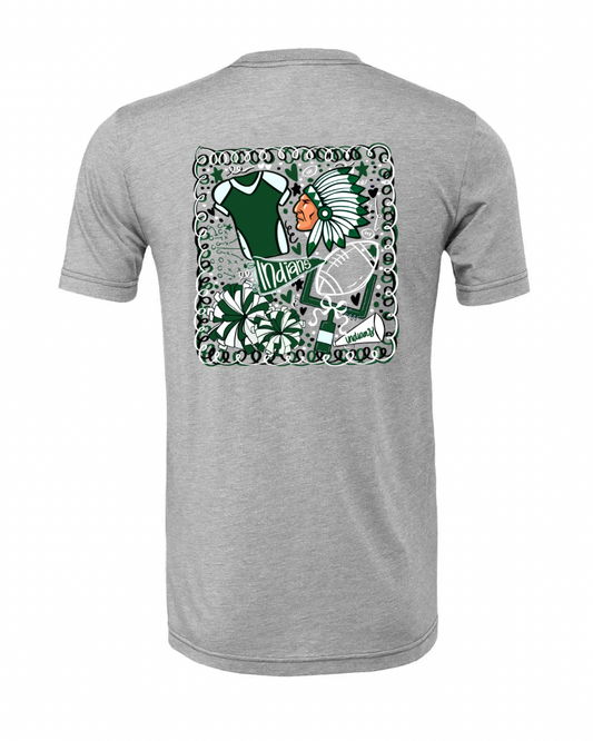 Waxahachie Indians Doodle T-Shirt
