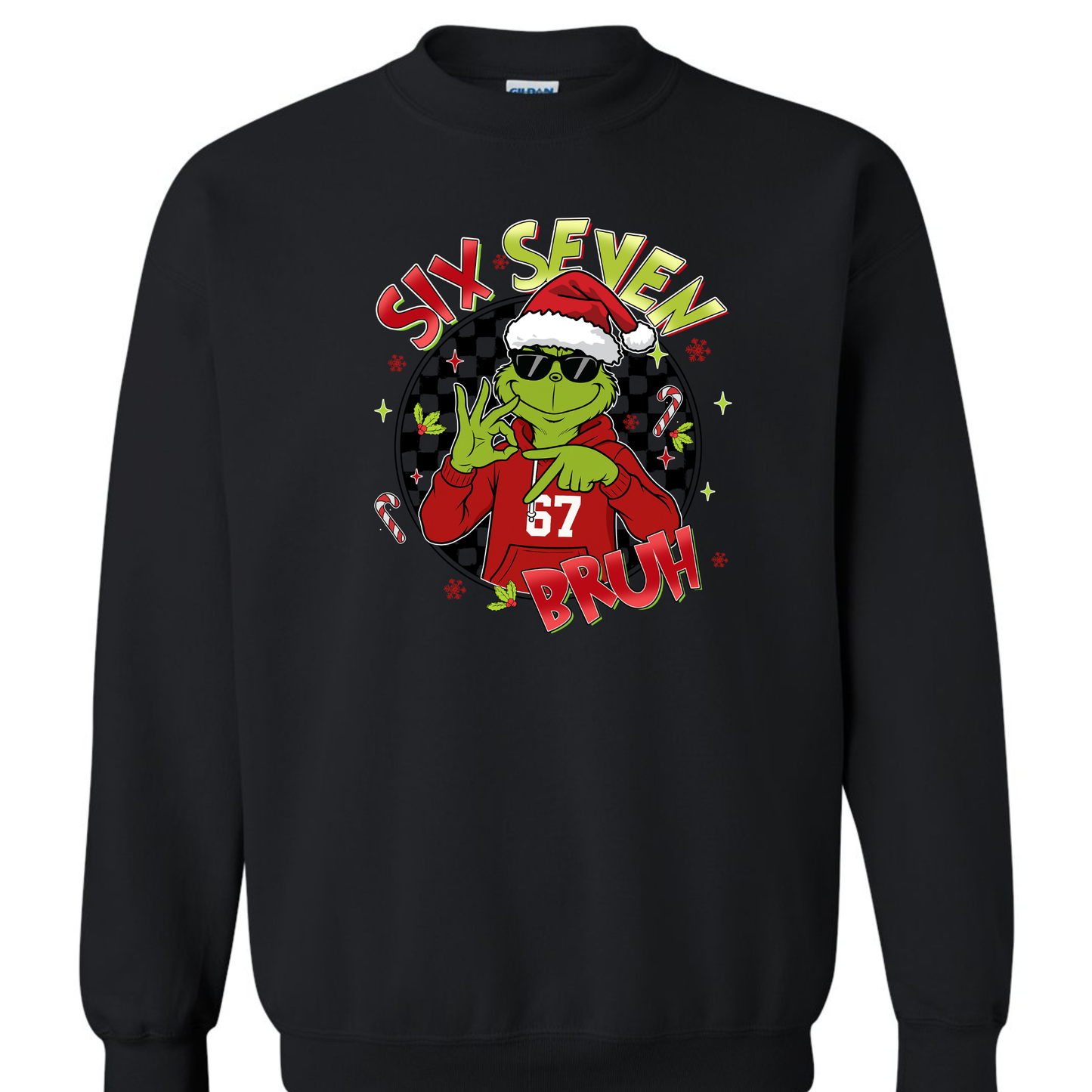 Six Seven Bruh Sweatshirt