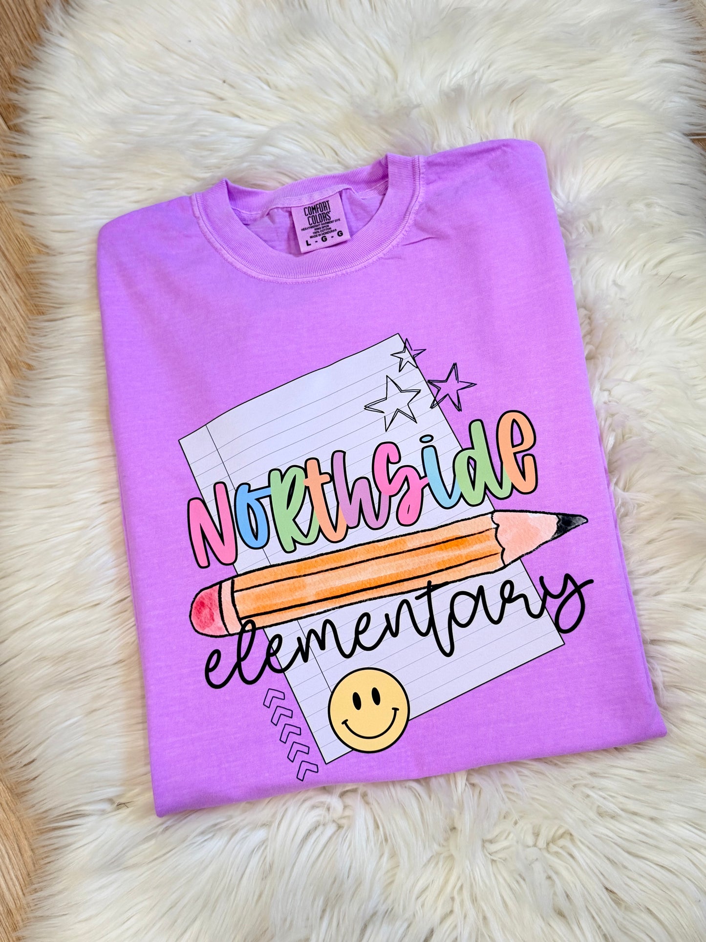 Pencil & Paper Custom School T-Shirt