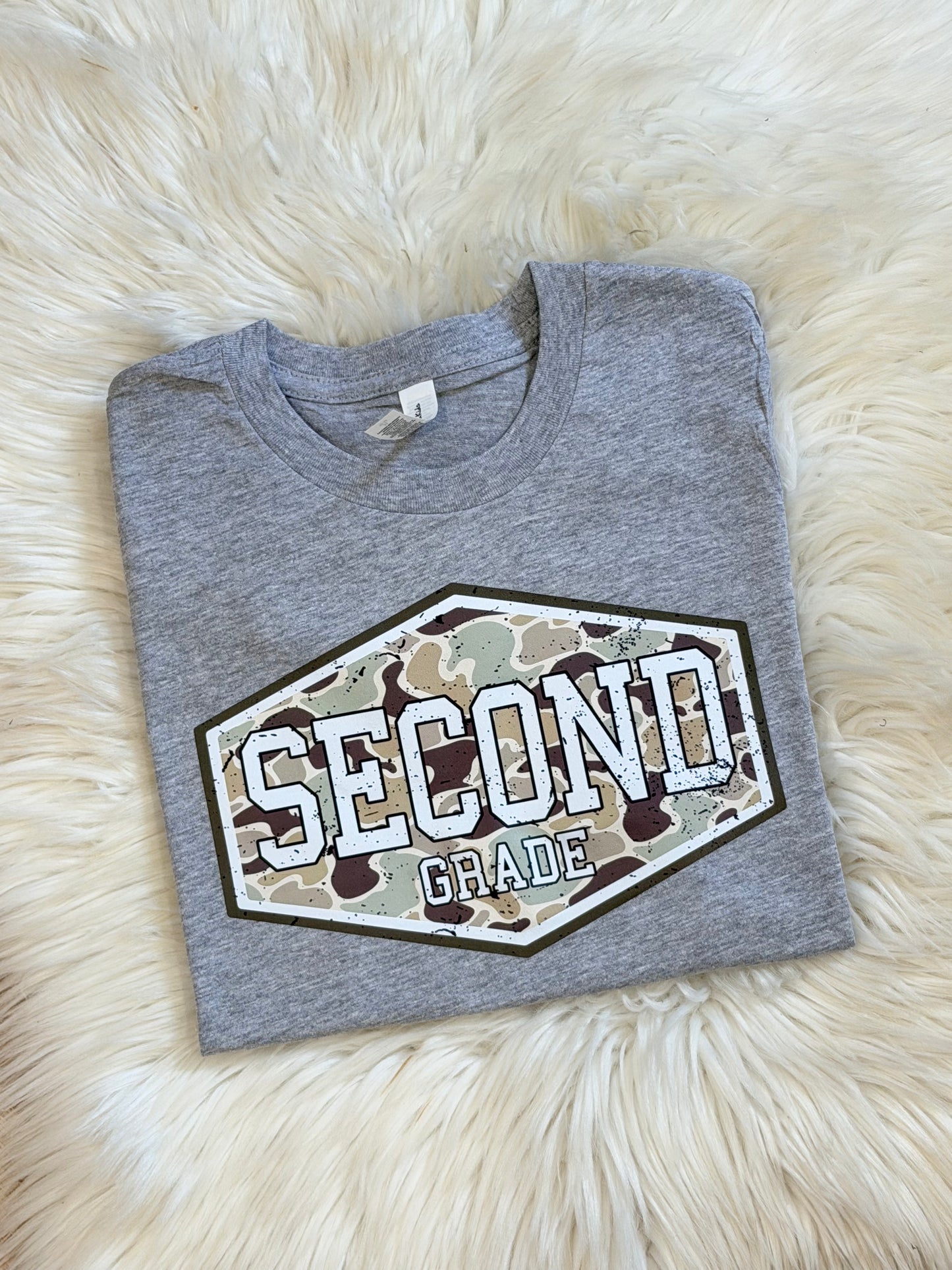 Camo Grade Level T-Shirt