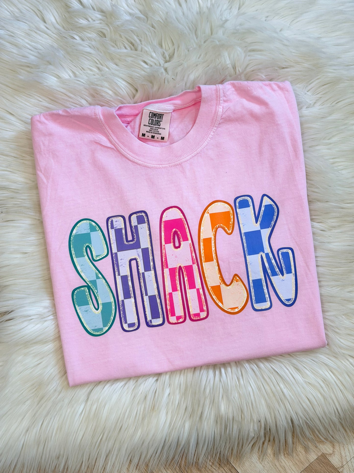 Checkered Customized School T-Shirt